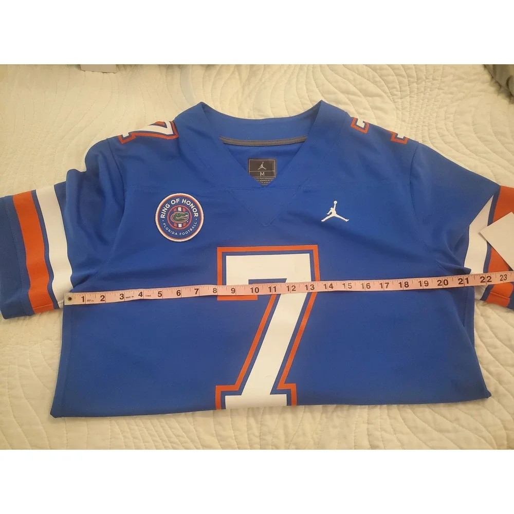 NIKE Jordan Brand Florida Gators DANNY‎ Wuerffel #7  Ring Of Honor Jersey Size M